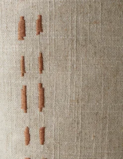 Accord Embroidered Pillow by Élan Byrd