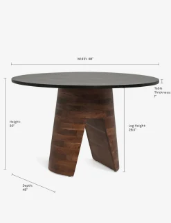 Adler Round Dining Table