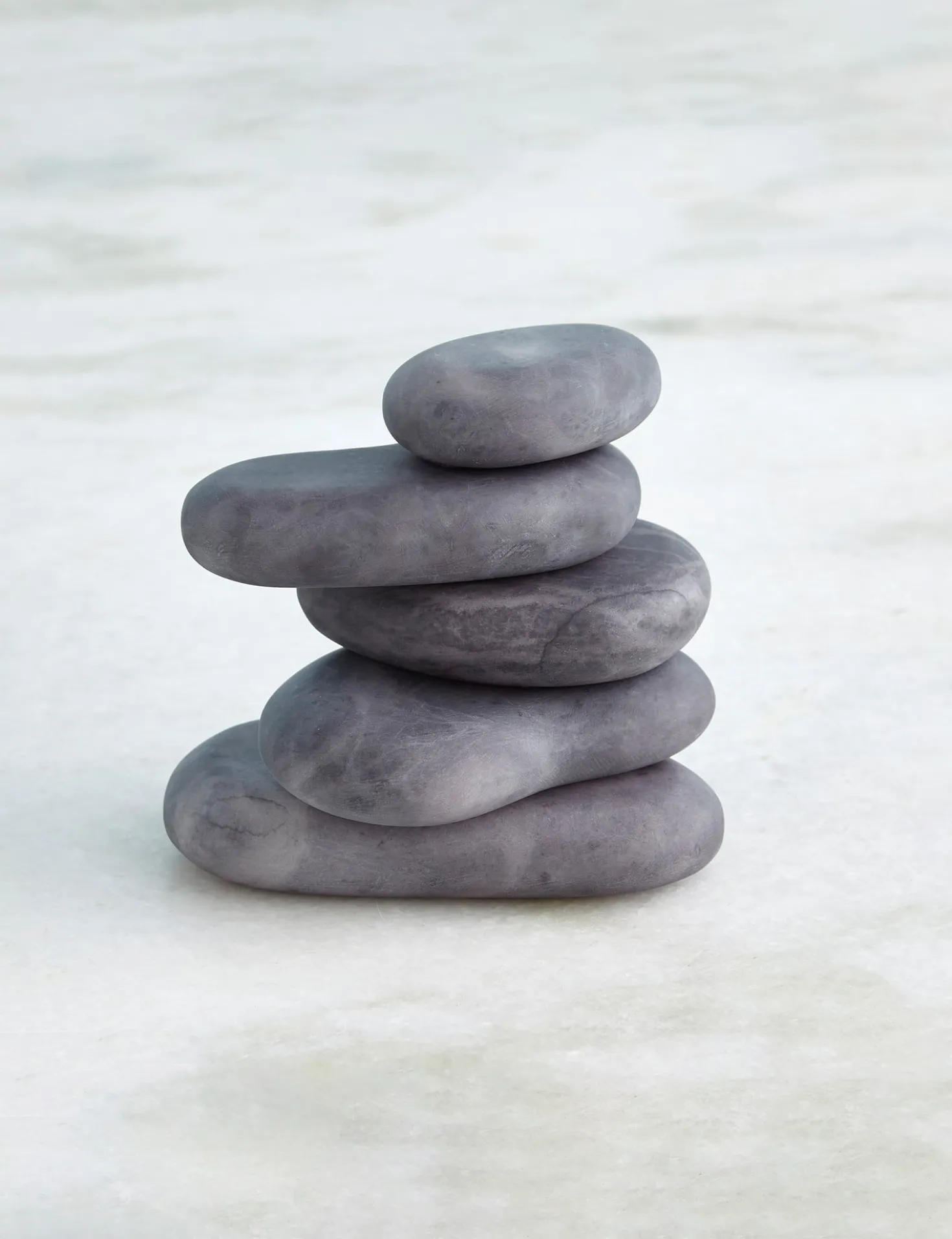 Alabaster River Rocks (Set of 5) by Ashley Childers