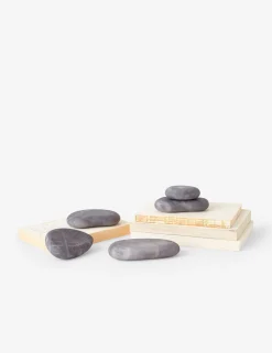 Alabaster River Rocks (Set of 5) by Ashley Childers