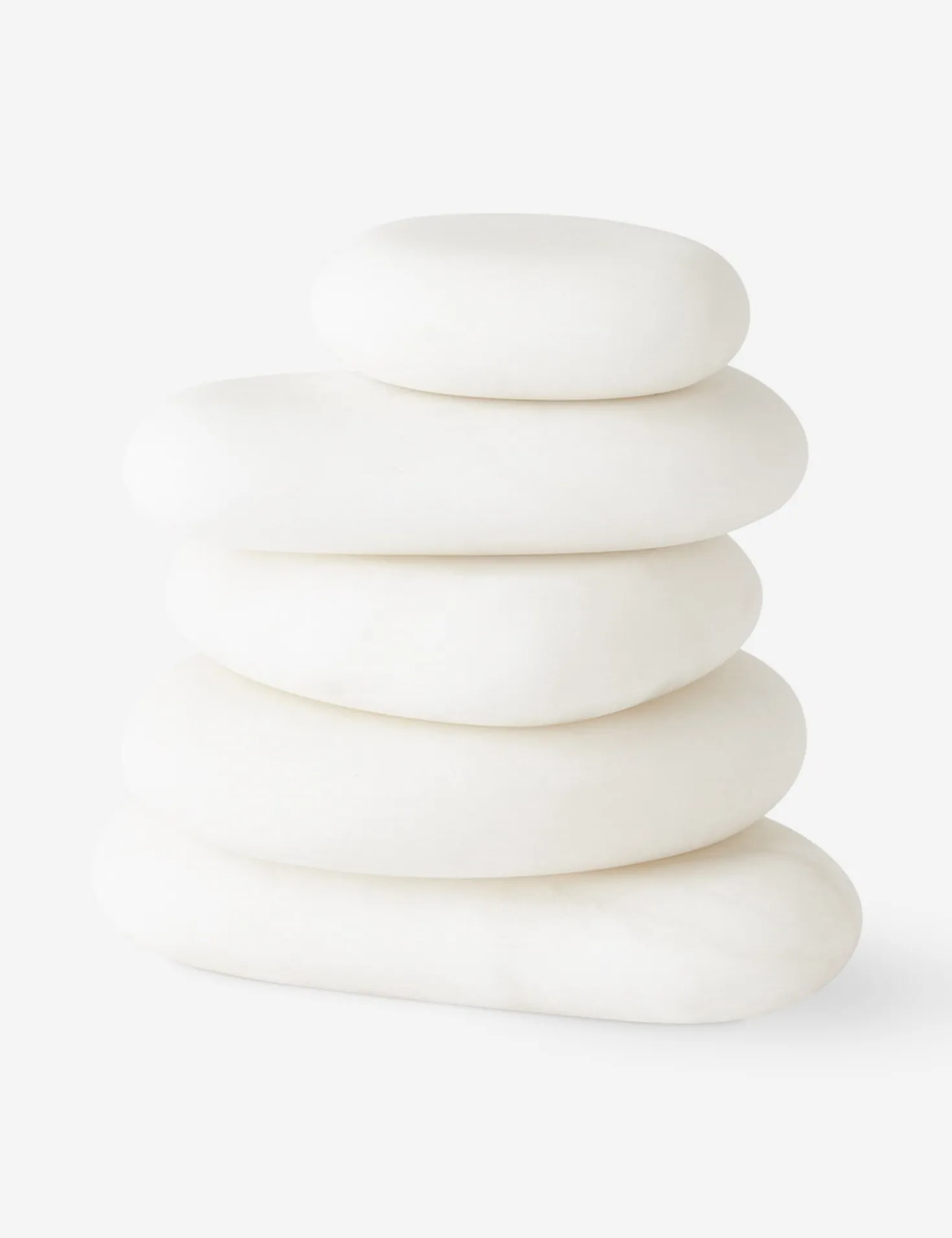 Alabaster River Rocks (Set of 5) by Ashley Childers
