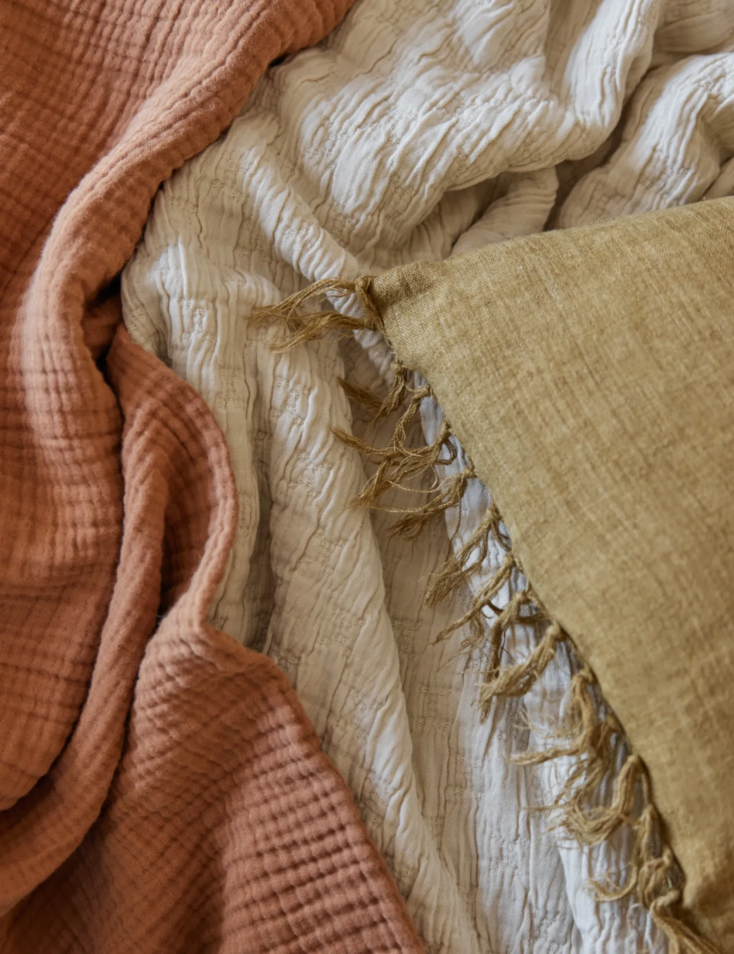 Alaia Cotton Bed Cover by House No. 23