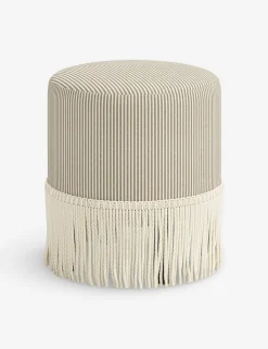 Alair Round Ottoman
