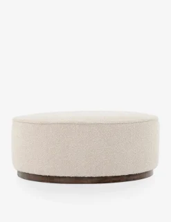 Aldora Round Ottoman