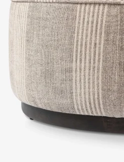 Aldora Round Ottoman