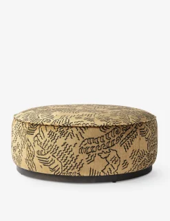 Aldora Round Ottoman