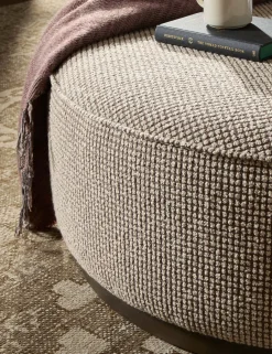 Aldora Round Ottoman