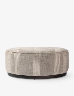 Aldora Round Ottoman