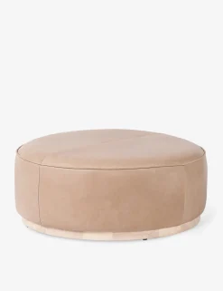 Aldora Round Ottoman
