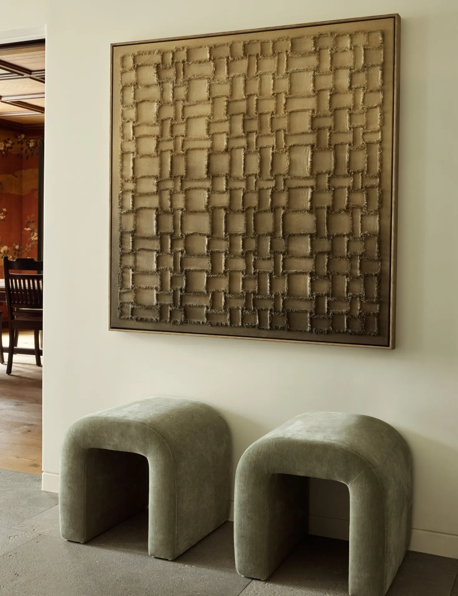 All Torn Up Square Wall Art by Danielle Davis