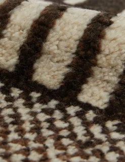 Allard Moroccan-Style Hand-Knotted Wool Rug