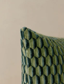Allegra Velvet Pillow by Scalamandre