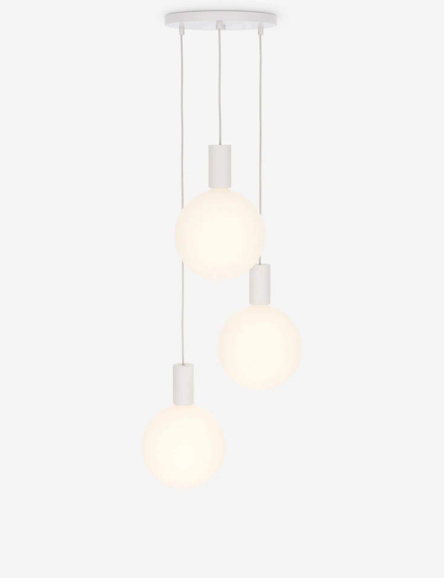 Alumina Triple Pendant Light by Tala