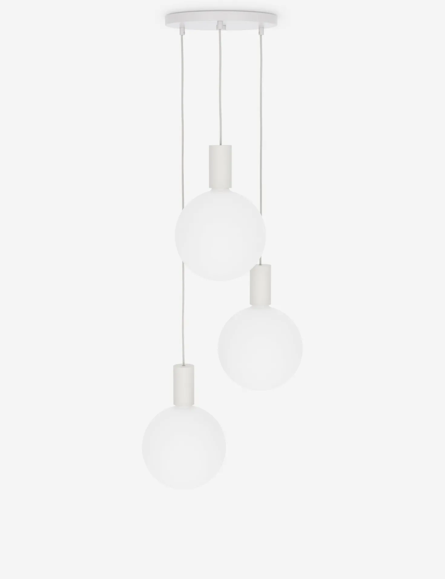 Alumina Triple Pendant Light by Tala