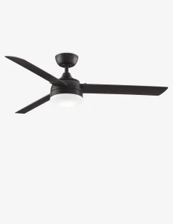 Alya Indoor / Outdoor Ceiling Fan + Light
