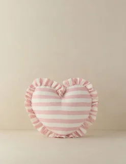Amaroso Linen Heart Pillow