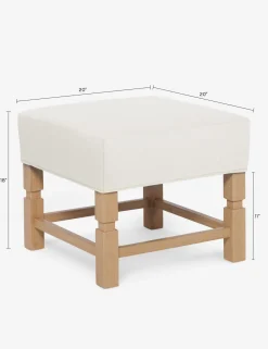Ambleside Ottoman by Ginny Macdonald