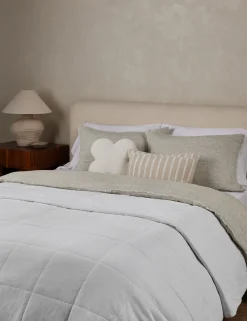 Amsterdam Cotton Velvet Coverlet by Pom Pom at Home