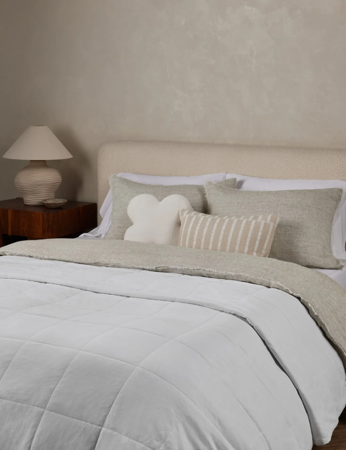 Amsterdam Cotton Velvet Coverlet by Pom Pom at Home