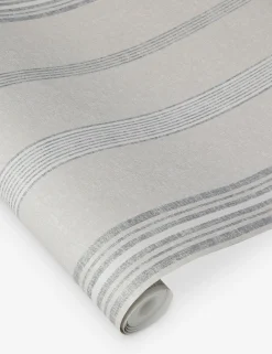 Anatolia Stripe Textured Peel + Stick Wallpaper by Pure Salt