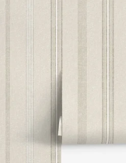 Anatolia Stripe Textured Peel + Stick Wallpaper by Pure Salt