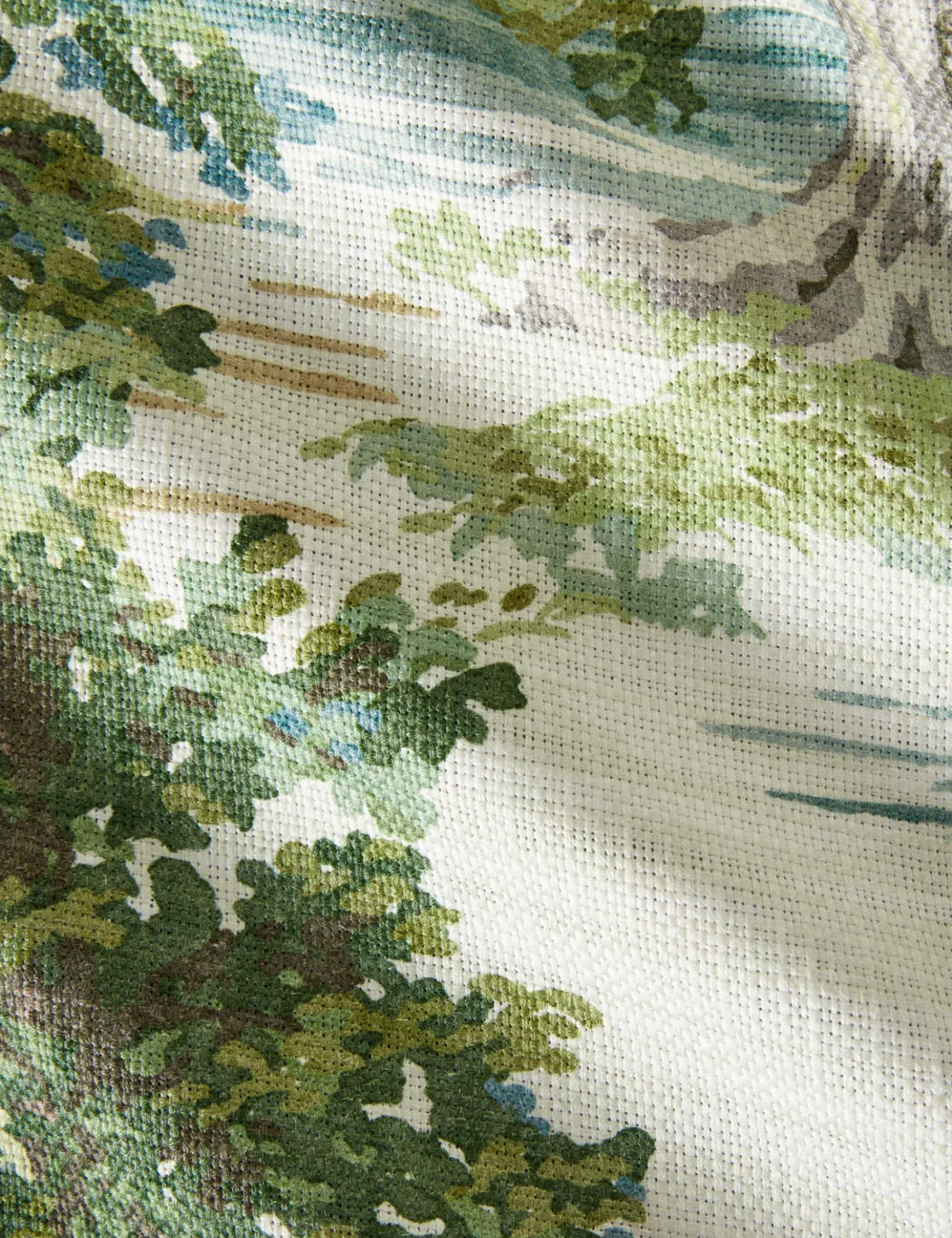 Ancient Canopy Viscose Fabric by Morris & Co.