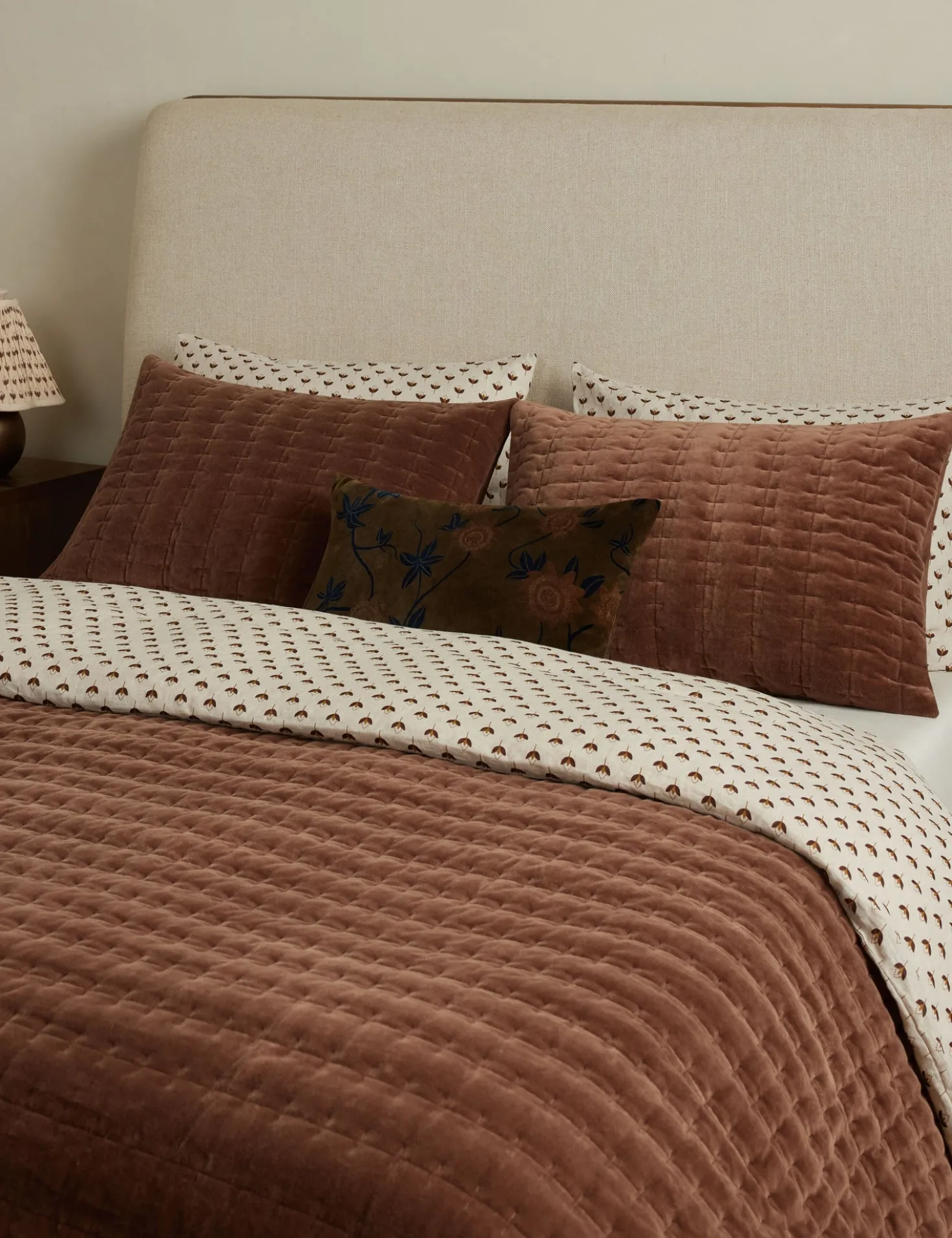 Anderson Velvet Quilted Sham