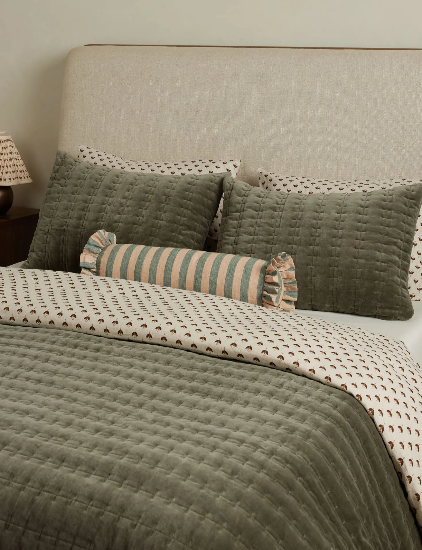 Anderson Velvet Quilted Sham