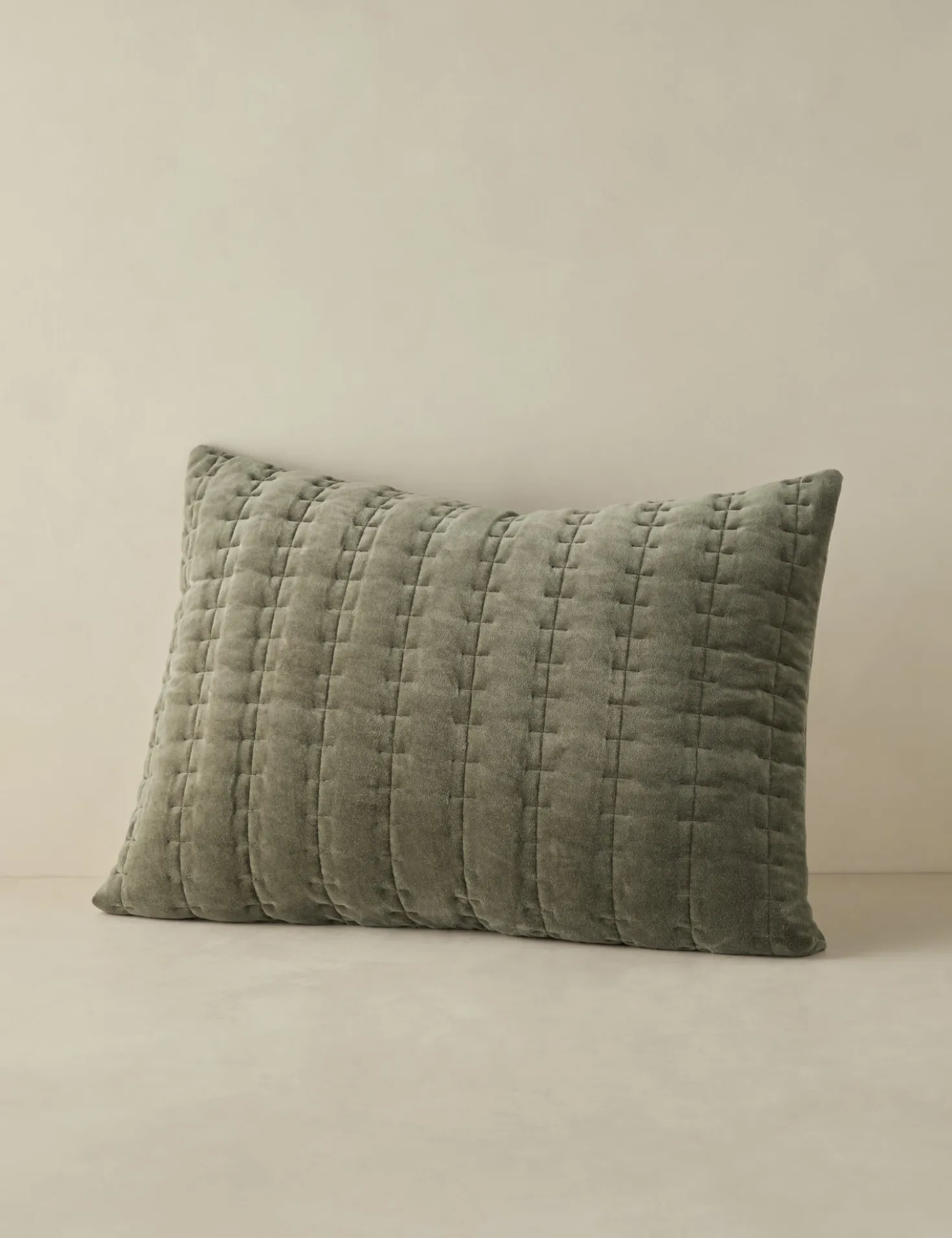 Anderson Velvet Quilted Sham