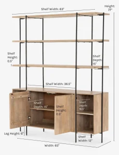 Aneko Sideboard and Hutch