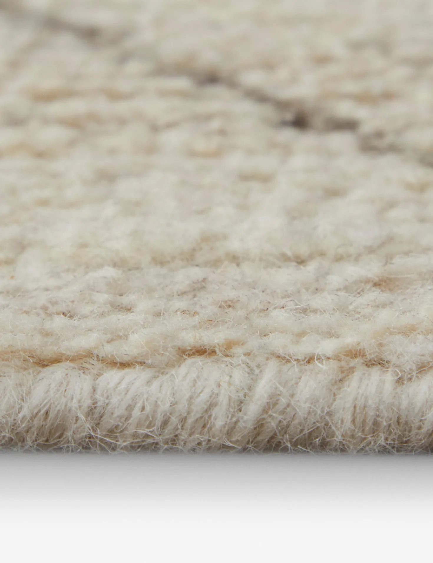 Anina Moroccan-Style Hand-Knotted Wool Rug