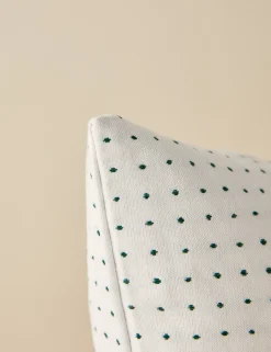 Antigny Indoor / Outdoor Dot Pillow by Sunbrella for Lulu and Georgia