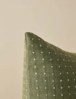 Antigny Indoor / Outdoor Dot Pillow by Sunbrella for Lulu and Georgia