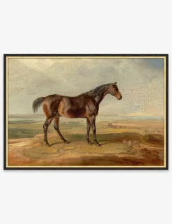 Antiqued Horse I Wall Art