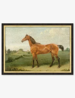 Antiqued Horse II Wall Art