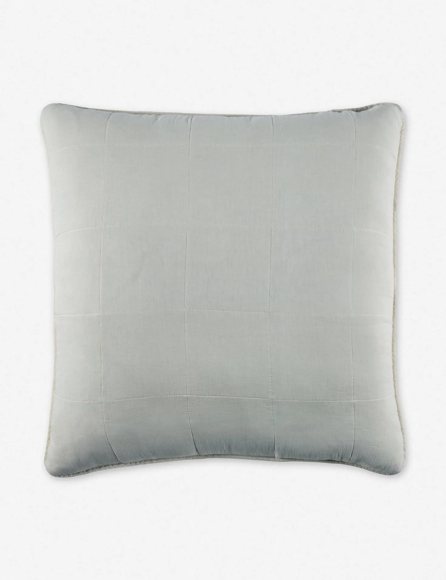 Antwerp Large Quilted Euro Sham by Pom Pom at Home