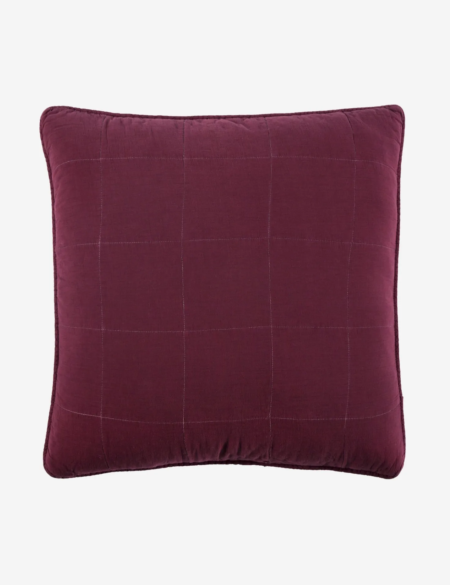 Antwerp Large Quilted Euro Sham by Pom Pom at Home