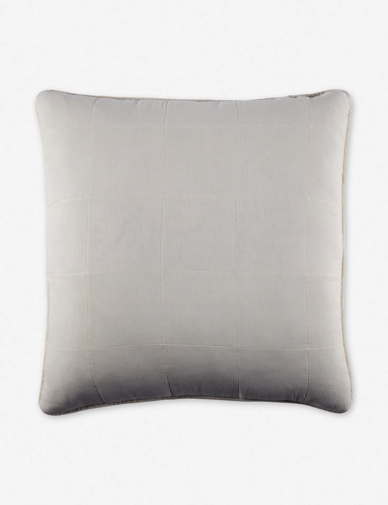 Antwerp Large Quilted Euro Sham by Pom Pom at Home