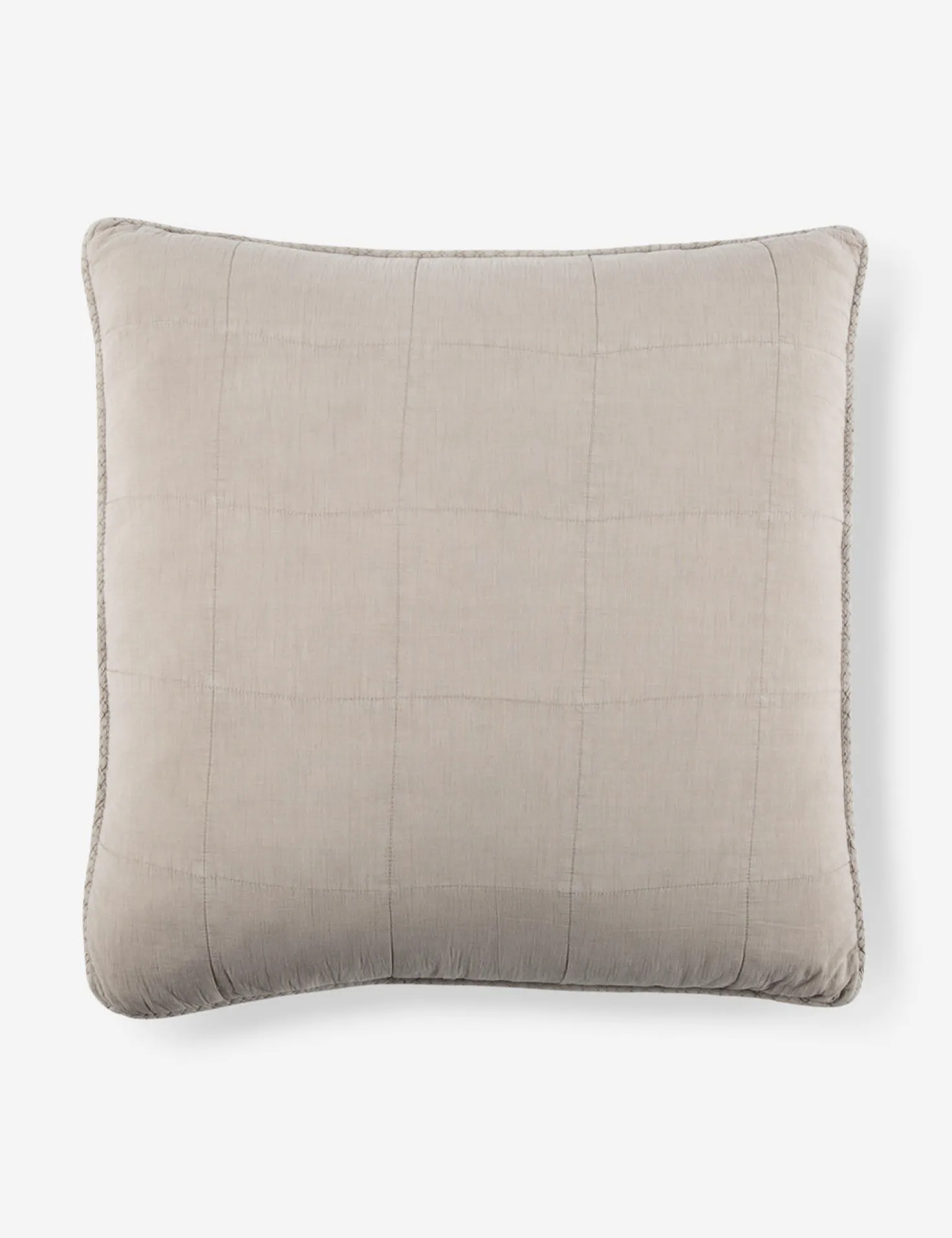 Antwerp Large Quilted Euro Sham by Pom Pom at Home