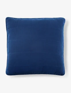 Antwerp Large Quilted Euro Sham by Pom Pom at Home