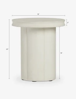 Apel Indoor / Outdoor Round Side Table