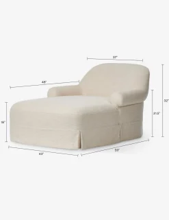 Arden Chaise by Amber Lewis x Four Hands