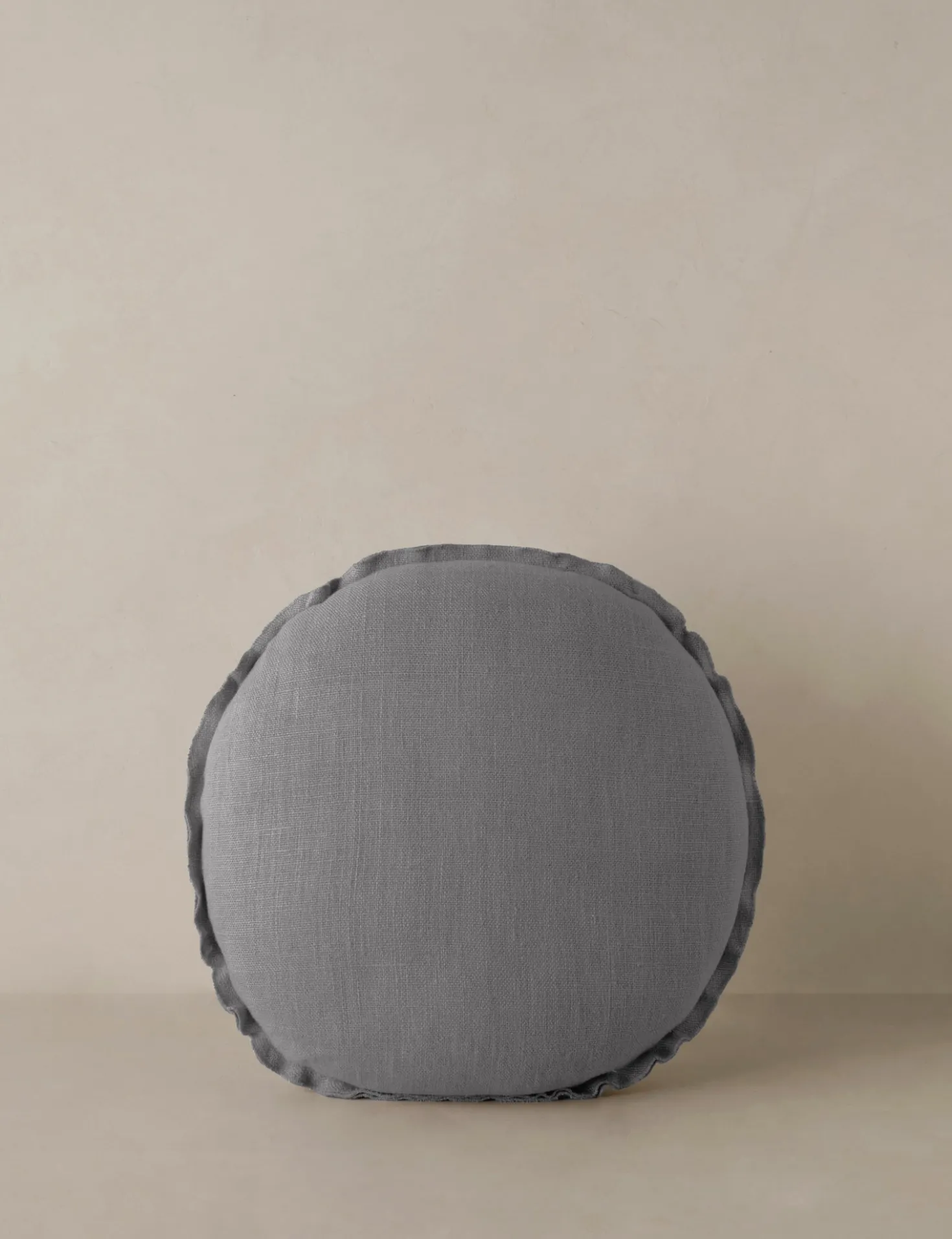 Arlo Linen Round Pillow