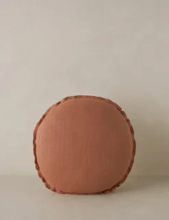Arlo Linen Round Pillow