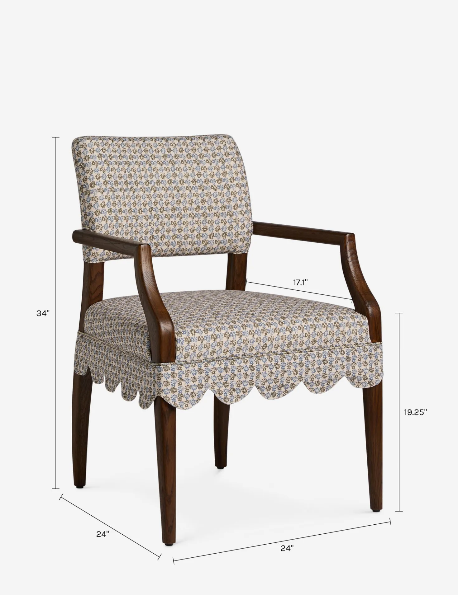 Ashbury Dining Arm Chair by Heidi Caillier