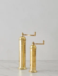 Atlas Brass Pepper Mill