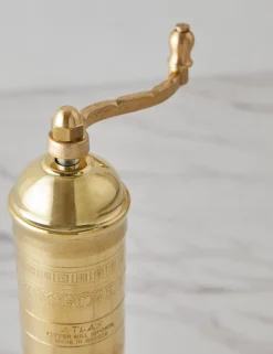 Atlas Brass Pepper Mill