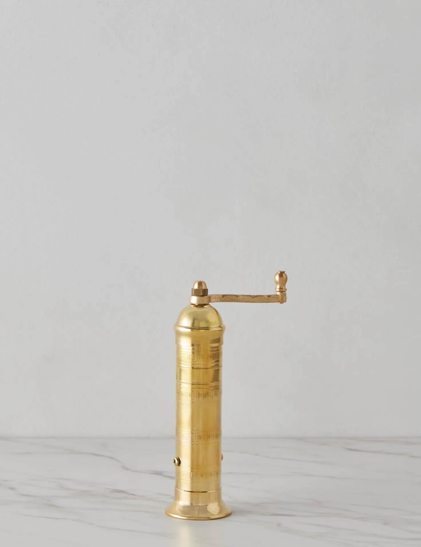 Atlas Brass Pepper Mill