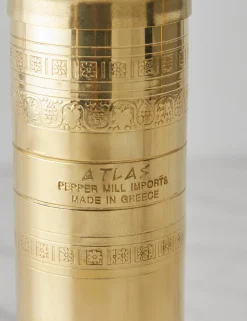 Atlas Brass Pepper Mill