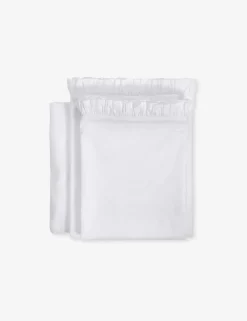 Audrey Ruffle Cotton Percale Sheet Set by Pom Pom at Home